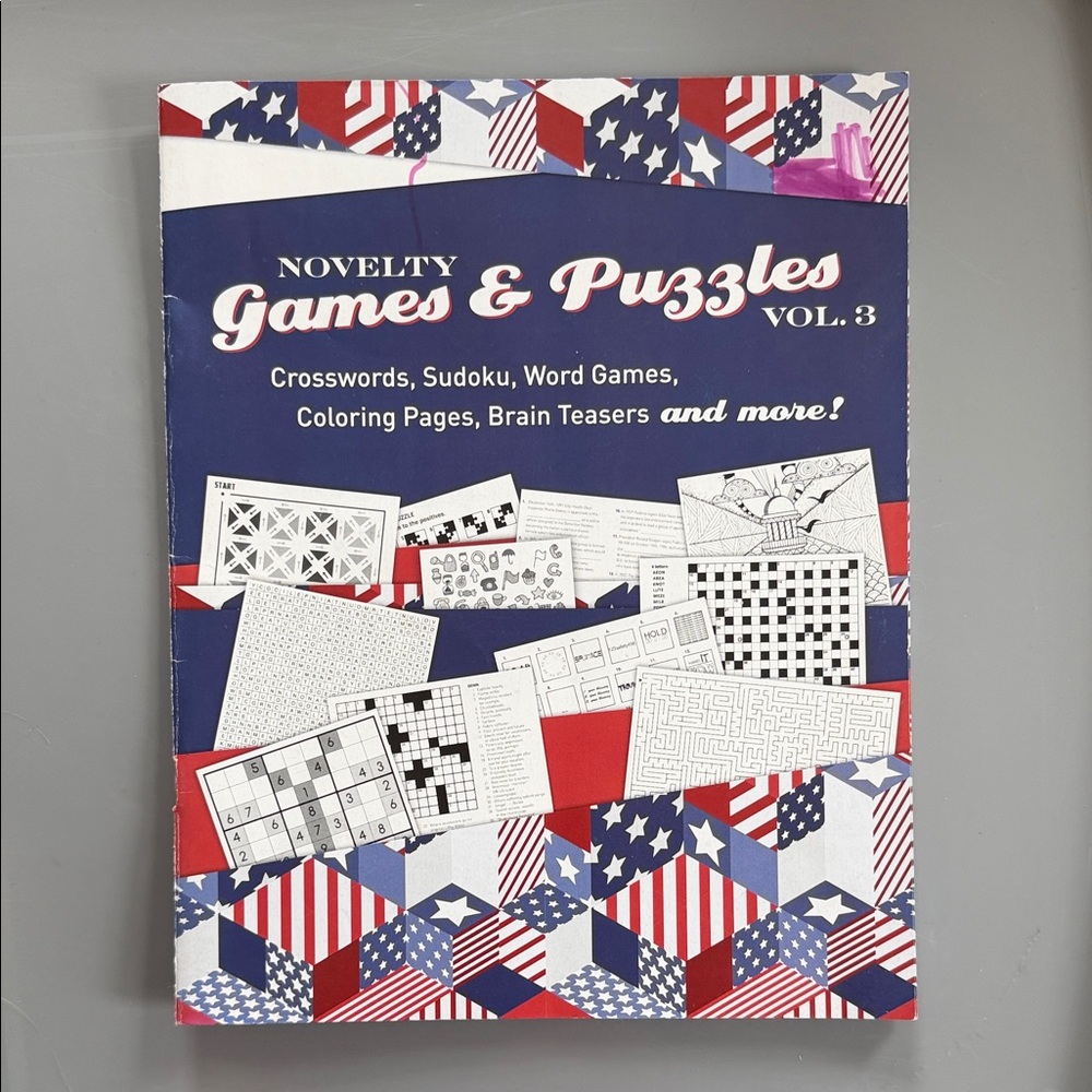 Good Time Crosswords Puzzle Book Set - Blue, Cream, Purple - Picture 12 of 16